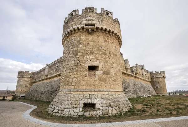 Castelo de Grajal de Campos, Leon — Fotografia de Stock