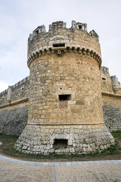 Castelo de Grajal de Campos, Leon — Fotografia de Stock