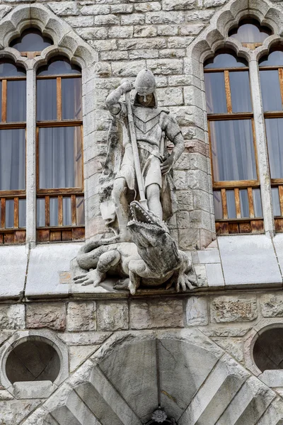 Palacio Botines en León, Castilla y León — Foto de Stock