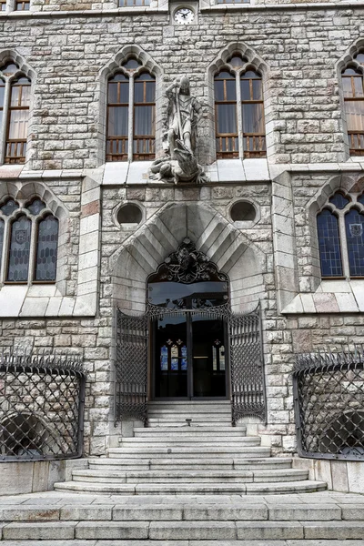 Palacio Botines en León, Castilla y León — Foto de Stock