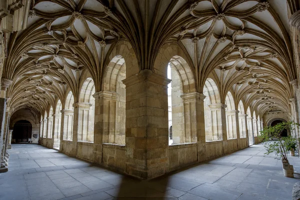 Cloister of Santa Maria Cathedral in Leon — Stock Photo, Image