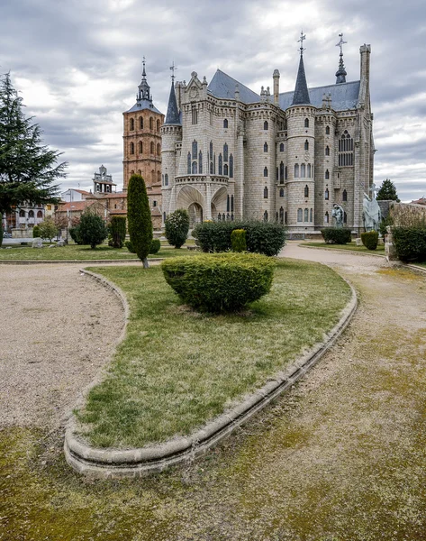 Astorga Epsiscopal Palace — Zdjęcie stockowe