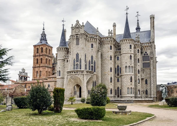 Astorga Epsiscopal Palace — Zdjęcie stockowe