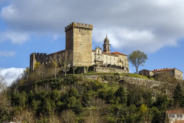 Castello dei Conti di lemos a Monforte de Lemos — Foto Stock