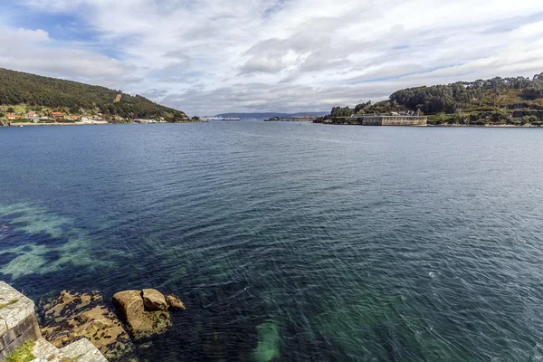 Vue panoramique sur El Ferrol Espagne — Photo