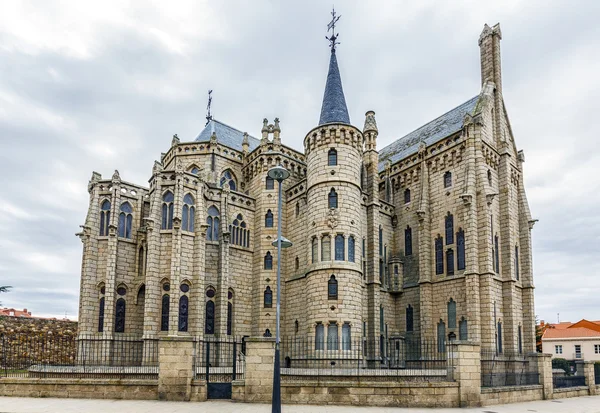 Astorga Epsiscopal Palace — Stock Photo, Image