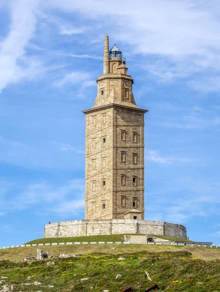 Hercules tower, La Coruna, Galicien, Spanien — Stockfoto