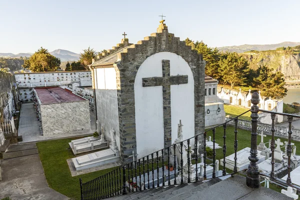 Το νεκροταφείο της Luarca, Ισπανία — Φωτογραφία Αρχείου