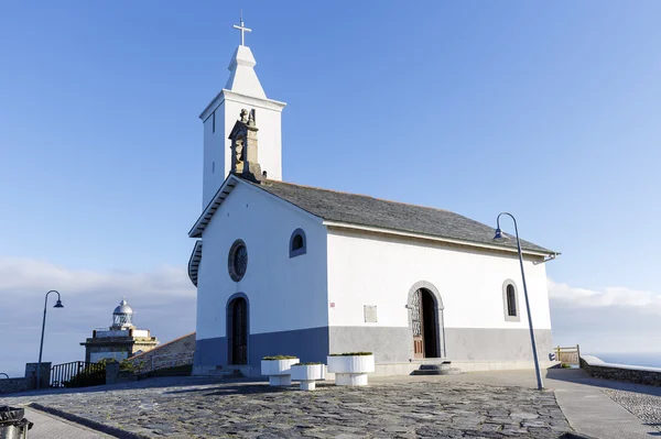 Kostel Luarca, Asturias — Stock fotografie