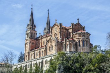 Covadonga sanctuary, asturias, İspanya 