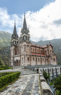 Covadonga sanctuary, asturias, İspanya 