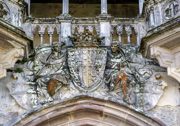 Palác Sobrellano a církev od Comillas, Španělsko — Stock fotografie