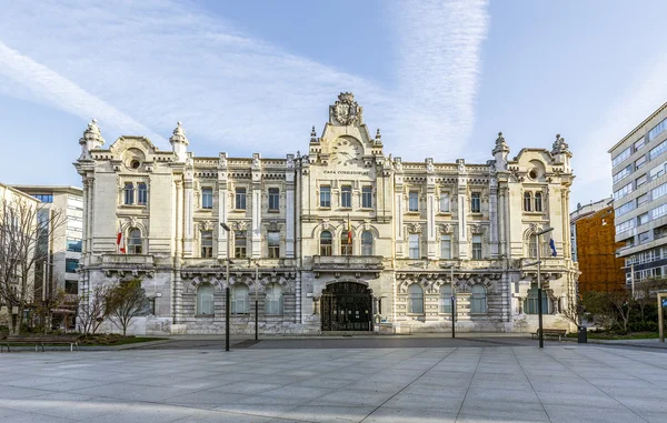 Stadhuis van Santander, Spanje — Stockfoto