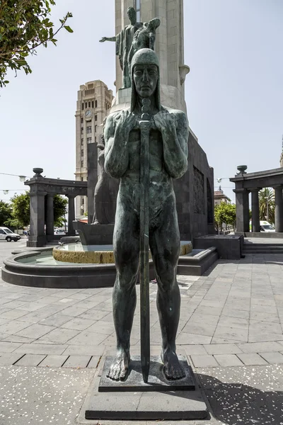 Hyllning till de fallna i inbördeskriget Santa Cruz Tenerife — Stockfoto