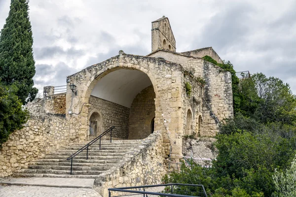 Hermitage of St. Peter in Castellet Catalonia — Stock Photo, Image