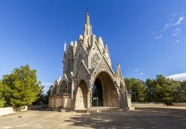Svatyně montserrat v montferri, tarragona, Katalánsko. — Stock fotografie