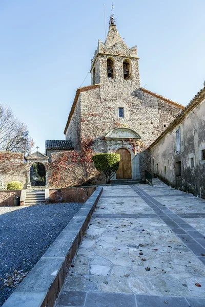 Iglesia románica de Santa Maria de Sau en Vilanova de Sau, España —  Fotos de Stock