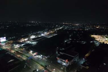 Surat Thani şehir Üstten Görünüm