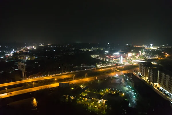 Surat Thani Vista superior de la ciudad —  Fotos de Stock