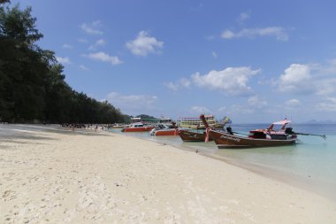 Koh Kradan Trang içinde beyaz kum plaj