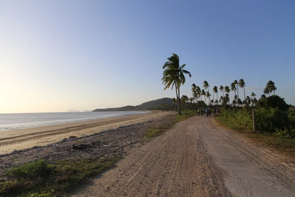 タイ国トラン Palian 島 Sukorn バイク自転車 — ストック写真