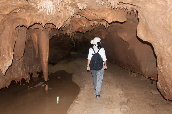 Grotta di Mare Kao-Kob in Trang Thailandia — Foto Stock