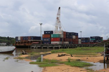Konteyner Kantang nehir deniz liman