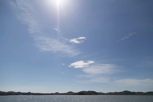 アンダマン海の上の青い空 — ストック写真