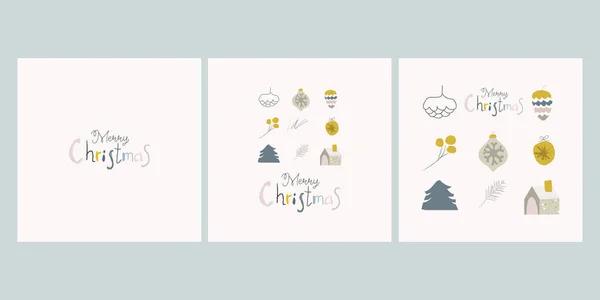 Веселого різдвяного графіка зимових свят. — стоковий вектор