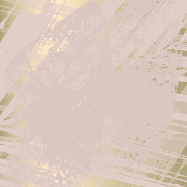 Pastel ve Altın renklerinde soyut Mermer Moda Dokusu 