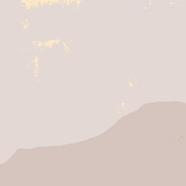 Soyut şık bej rengi altın rengi peyzaj dokusu