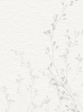 Narin, suluboya, botanik, dijital kağıt, çiçek arkaplanı, basit, çıplak, yeşil tonlarda. Beyaz organik kağıt dokusunda nötr zarif desen