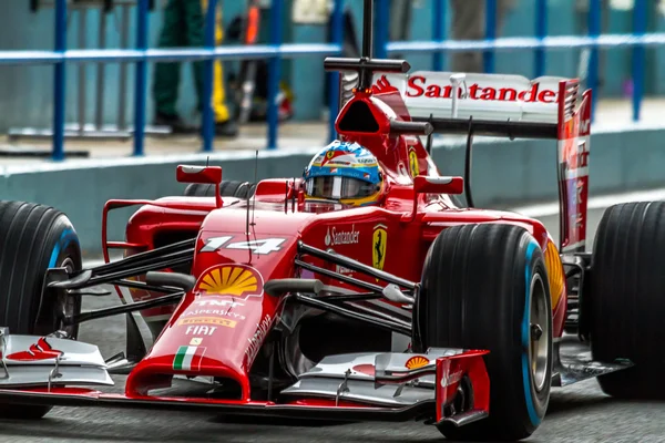 Team Scuderia Ferrari F1 — Stockfoto