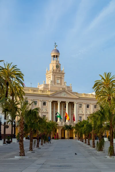 Câmara Municipal de Cádiz, Espanha — Fotografia de Stock