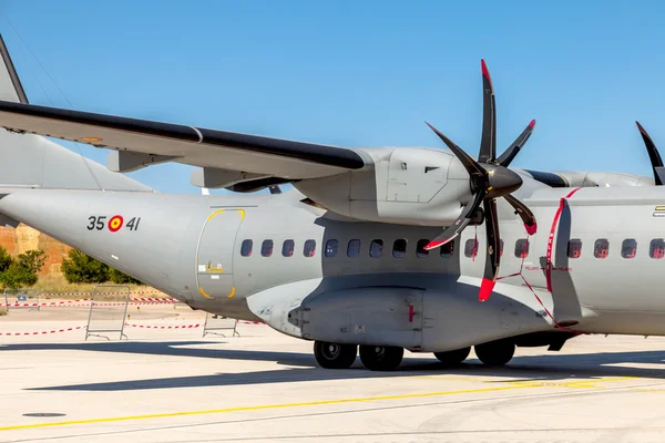 Avión CASA C-295 en exposición —  Fotos de Stock