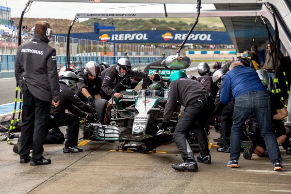 Mercedes AMG Petronas F1,  Nico Rosberg —  Fotos de Stock