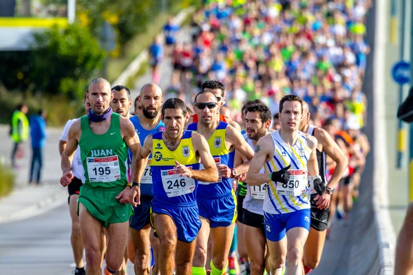 XXVIII yarı maraton bahia de cadiz — Stok fotoğraf