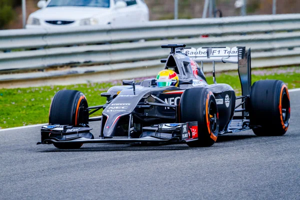 Equipo Sauber F1, Esteban Gutiérrez —  Fotos de Stock