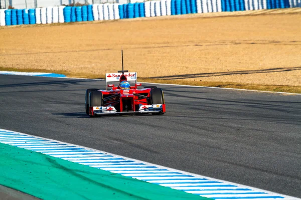 Scuderia ferrari f1, fernando alonso — Stock fotografie