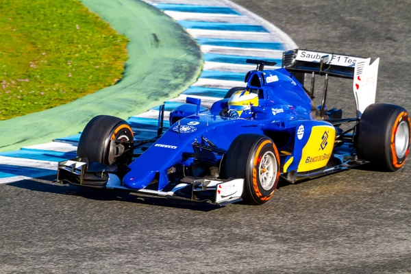 Sauber Motorsport F1 Team Маркус Эрикссон — стоковое фото