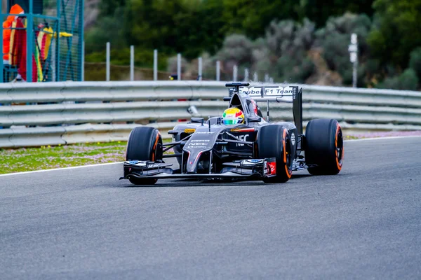 Team Sauber F1 Esteban Gutierrez — Stockfoto