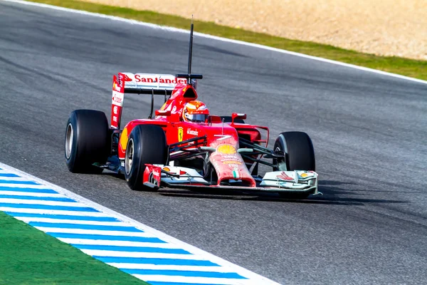 Zespołu Scuderia Ferrari F1 Kimi Raikkonen — Zdjęcie stockowe