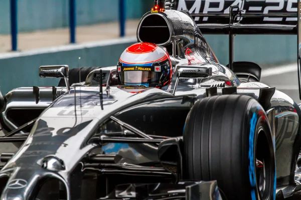 Equipe McLaren Mercedes F1 Kevin Magnussen — Fotografia de Stock