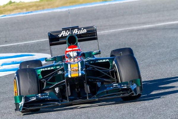 Team Catherham F1, Jarno Trulli, 2012 — Stockfoto