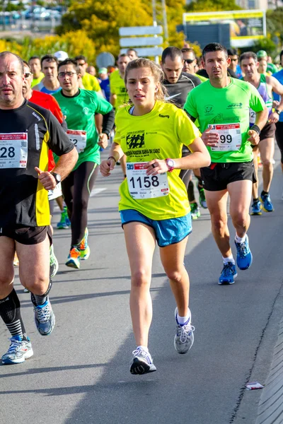 XXVIII yarı maraton bahia de cadiz — Stok fotoğraf