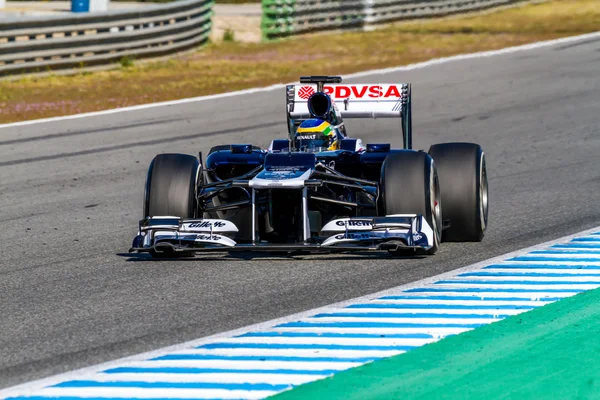 Equipo Williams F1, Bruno Senna — Foto de Stock