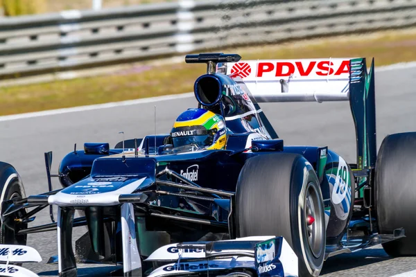 Bruno senna, Williams f1 takımı — Stok fotoğraf