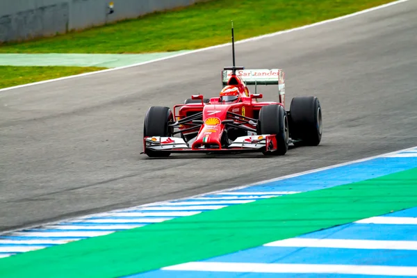 Equipo Scuderia Ferrari F1, Kimi Raikkonen — Foto de Stock