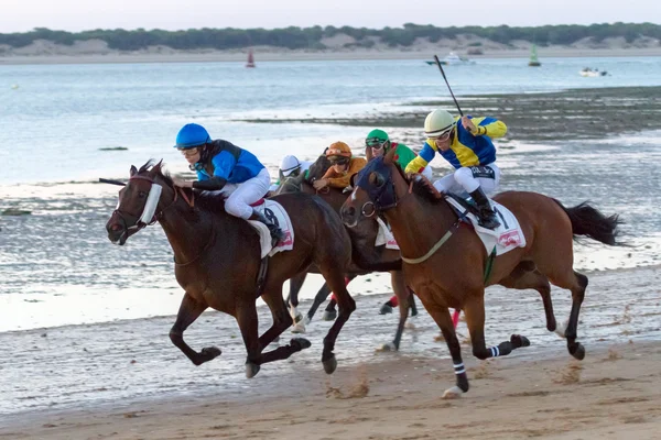 Dostih na sanlucar barrameda — Stockfoto