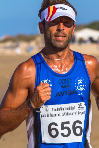 XXV Atletismo recorre las playas de Rota —  Fotos de Stock